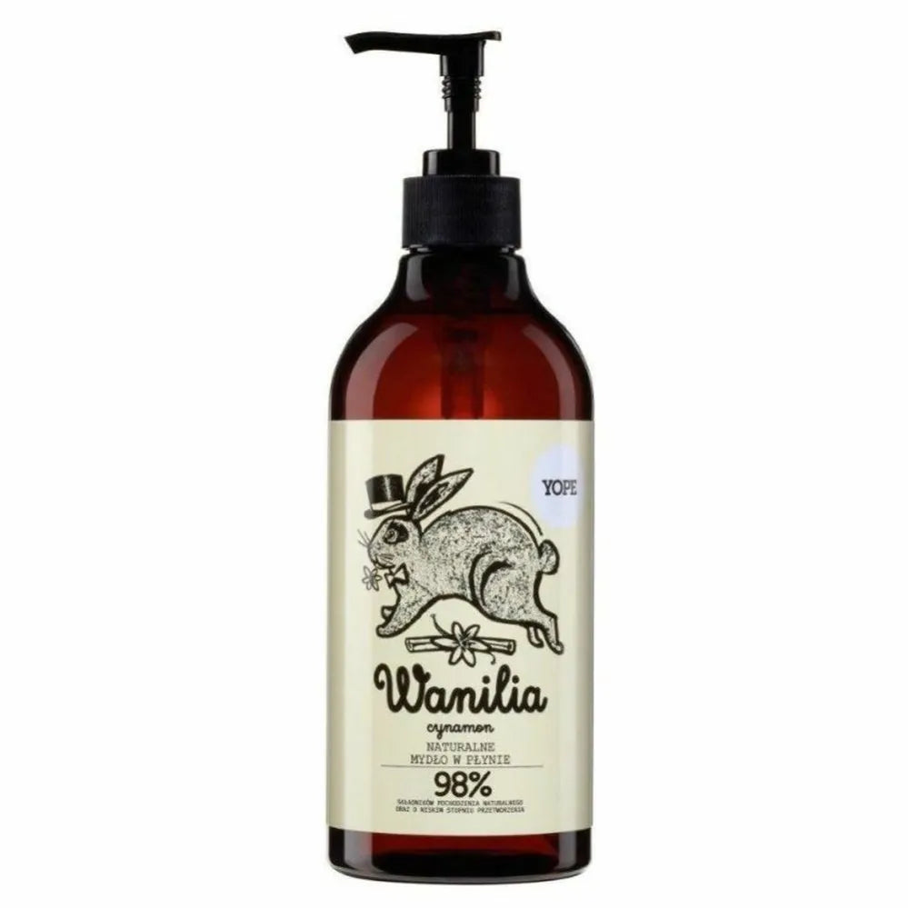 Mydło w Płynie Wanilia i Cynamon 500 ml - Yope