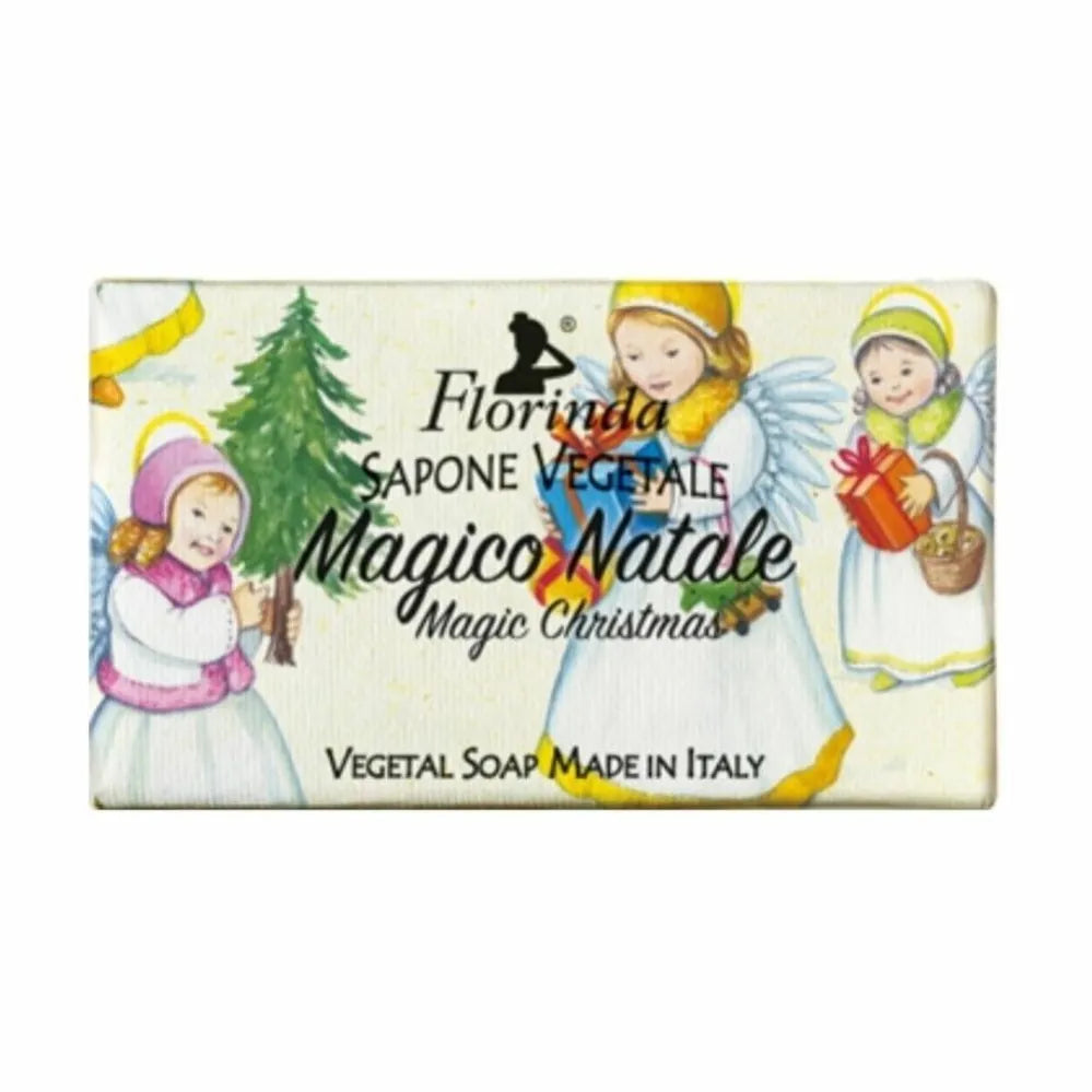 Xmas Mydło w Kostce Magiczne Święta, Mandarynka 100 g - Florinda