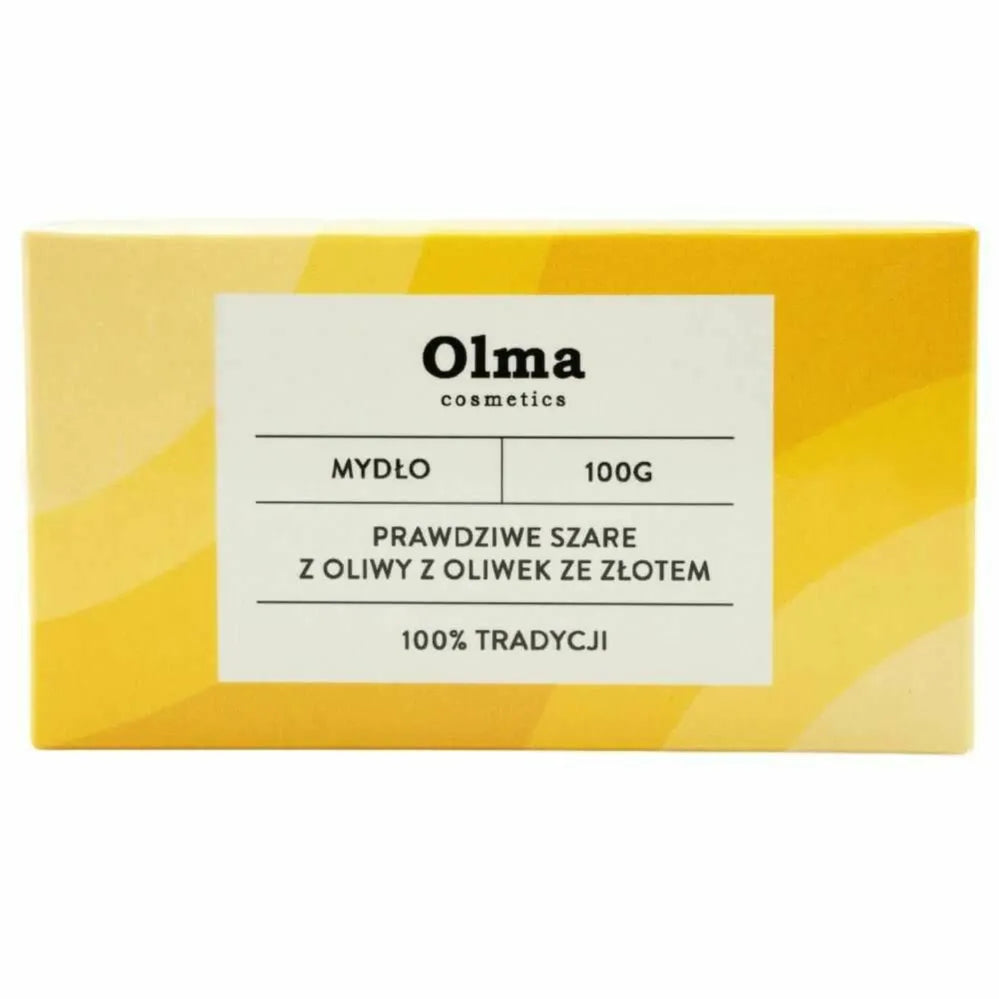 Mydło z Oliwy z Oliwek ze Złotem 100 g - Olma Cosmetics