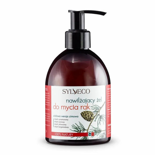 Nawilżający Żel do Mycia Rąk Ziołowo - Zimowy 300 ml - Sylveco