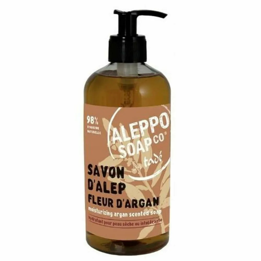 Mydło Aleppo w Płynie Kwiat Arganii 500 ml - AS